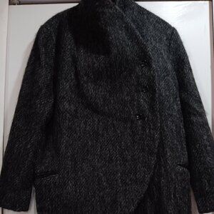 H & M Studio A/W 2016 Wool Blend Jacket Size 12 Pre-owned Grey